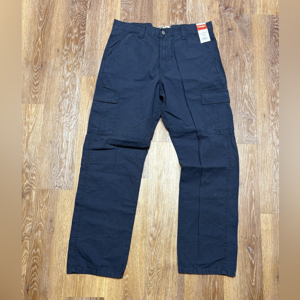 Wrangler blue Cargo Pants with Side Pockets